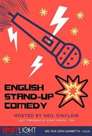 English stand up | avec Niel Sinclair Spotlight Affiche