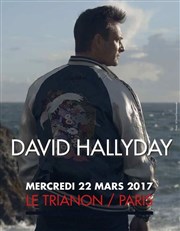 David Hallyday Le Trianon Affiche