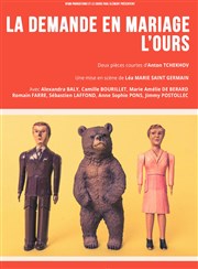 La demande en mariage + L'ours Thtre Montmartre Galabru Affiche