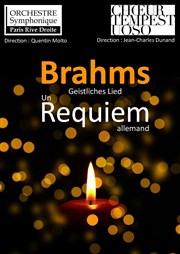 Brahms, Un requiem allemand Eglise Notre Dame des Blancs Manteaux Affiche