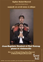 Jean-Baptiste Doulcet et Noé Natorp Eglise Lutherienne de Saint Marcel Affiche