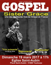 Sister Grace, Gospel & Spirituals Eglise Saint Aubin Affiche