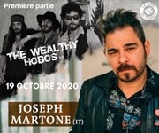 Joseph Martone + 1ère partie The Wealthy Hobos La Dame de Canton Affiche