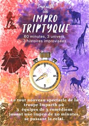 Impro Triptyque Théâtre Le Cabestan Affiche