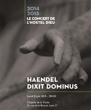 Haendel Dixit Dominus La Chapelle de la Trinit Affiche