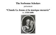 Claude Le Jeune et la musique mesurée Temple Protestant Affiche
