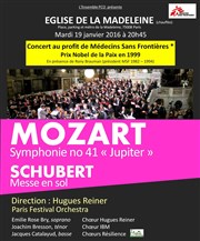 Choeur Hugues Reiner Mozart Schubert Eglise de la Madeleine Affiche