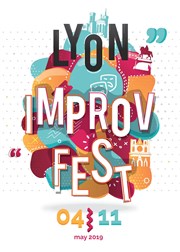 Lyon Improv Fest - Opening night Thtre Comdie Odon Affiche