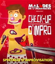 Check-up d'Impro, le nouveau cabaret d'improvisation des Malades de l'Imaginaire Le Trac Paris Affiche