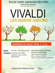 Vivaldi Les quatre saisons - Mozart Une petite musique de nuit Eglise Saint Germain des Prs Affiche