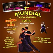 Mundial Tango Argentin Comdie de Paris Affiche