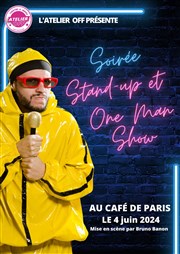 Atelier Off : Stand up et One Man Show Caf de Paris Affiche