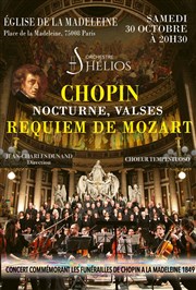 Concert Commémoratif des Funérailles de Chopin Eglise de la Madeleine Affiche