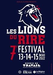 Festival Les lions du rire Édition 7- Finale Bourse du Travail Lyon Affiche