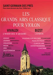 Les 4 Saisons de Vivaldi et Carmen de Bizet Eglise Saint Germain des Prés Affiche