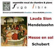 Lauda Sion | Mendelssohn & Messe en Sol | Schubert Basilique de Saint-Denis Affiche