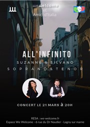 Recital All'infinito We welcome Affiche