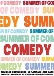 Summer of Comedy Paname Art Caf Affiche