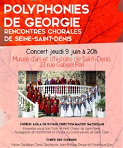 Rencontres Chorales de Seine-Saint-Denis Muse d'Art et d'Histoire de Saint Denis Affiche