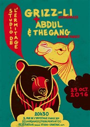 Grizz-Li + Abdul & The Gang Studio de L'Ermitage Affiche