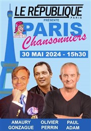 Paris Chansonniers Le Rpublique - Grande Salle Affiche