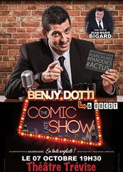 Benjy Dotti dans Comic Late Show Thtre Trvise Affiche