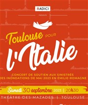 Toulouse pour l'Italie Thtre des Mazades Affiche