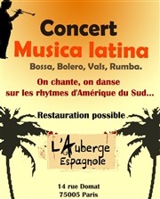 Concert Latino L'Auberge Espagnole Affiche