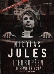 Nicolas Jules | 1ère partie : Bleu Teckel L'Europen Affiche