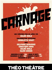 Carnage Tho Thtre - Salle Plomberie Affiche