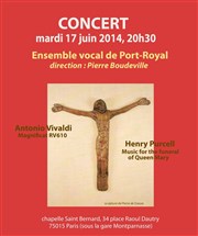 Concert de musique sacrée Chapelle Saint Bernard de Montparnasse Affiche