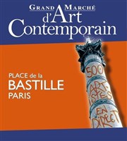Le Grand Marché d'Art Contemporain fête ses 20 ans | 40 ème édition Place de la Bastille Affiche