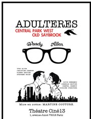 Woody Allen : Adultères Thtre Lepic Affiche