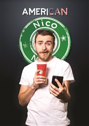 Nicolas Du Verne dans American Nico Boui Boui Caf Comique Affiche