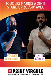 30/30 Umut Koker et Younes Depardieu Le Point Virgule Affiche