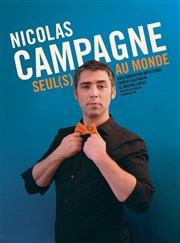 Nicolas Campagne dans Seul(s) au monde L'Appart Caf - Caf Thtre Affiche