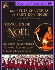 Concert de Noël des Petits Chanteurs de St Dominique glise St Philippe du Roule Affiche