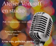 Atelier Voix-off Studio Affiche