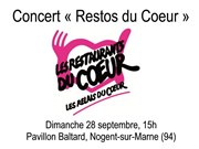 Concert au profit des Restaurants du Coeur du Val de Marne Pavillon Baltard Affiche