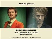 Boule & Nicolas Jules L'Auguste Thtre Affiche