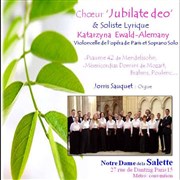 Choeur mixte Jubilate deo & Soliste Lyrique Eglise Notre Dame de la Salette Affiche