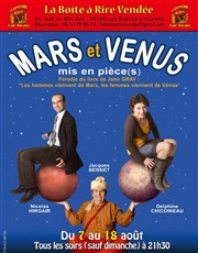 Mars et Vénus mis en pièce(s) La Boite  rire Vende Affiche