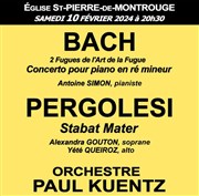 Orchestre Paul Kuentz : Bach Pergolesi Eglise Saint Pierre de Montrouge Affiche