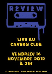 Review live Le Cavern Affiche