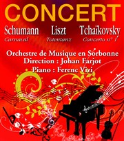 Schumann Liszt Tchaïkovski Salle Rossini Affiche