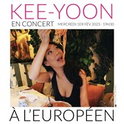 Kee-Yoon en concert L'Européen Affiche