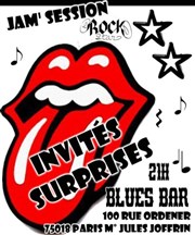 Jam session Le Blues Bar Affiche