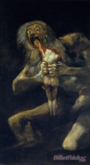Goya & Borges Espace thtral 4Cats Affiche