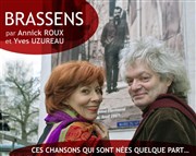 Brassens dit et chanté par Annick Roux et Yves Uzureau Forum Lo Ferr Affiche
