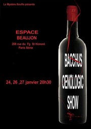 Bacchus Oenologic Show Espace Beaujon Affiche